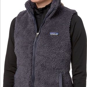 Navy patagonia las gatos fleece vest